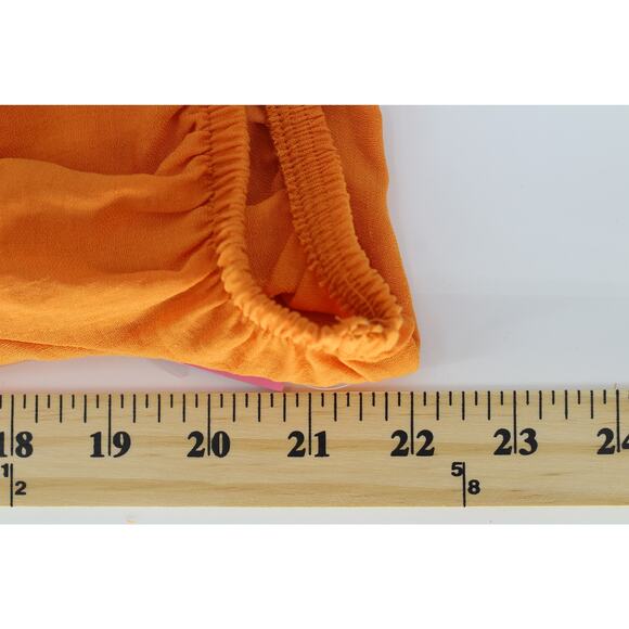 Riley & Rae ruby blush orange tiered sheath dress womens medium cottagecore boho - Picture 7 of 7